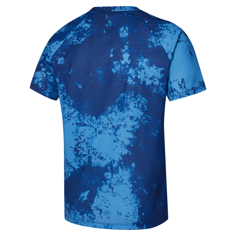 Mizuno ATHLETICS FRONTIER GRAPHIC T-SHIRT Bellwether blue